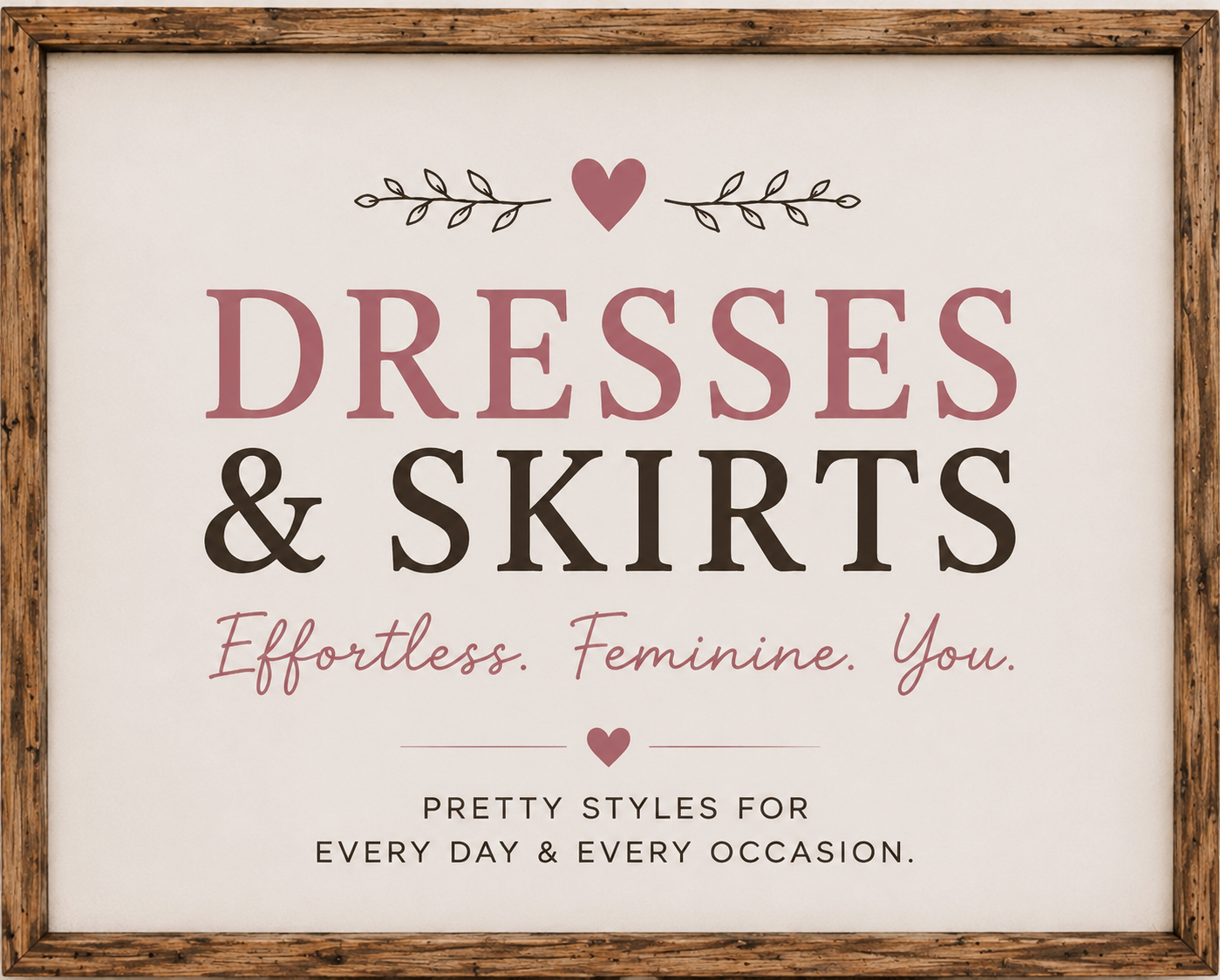 Dresses & Skirts