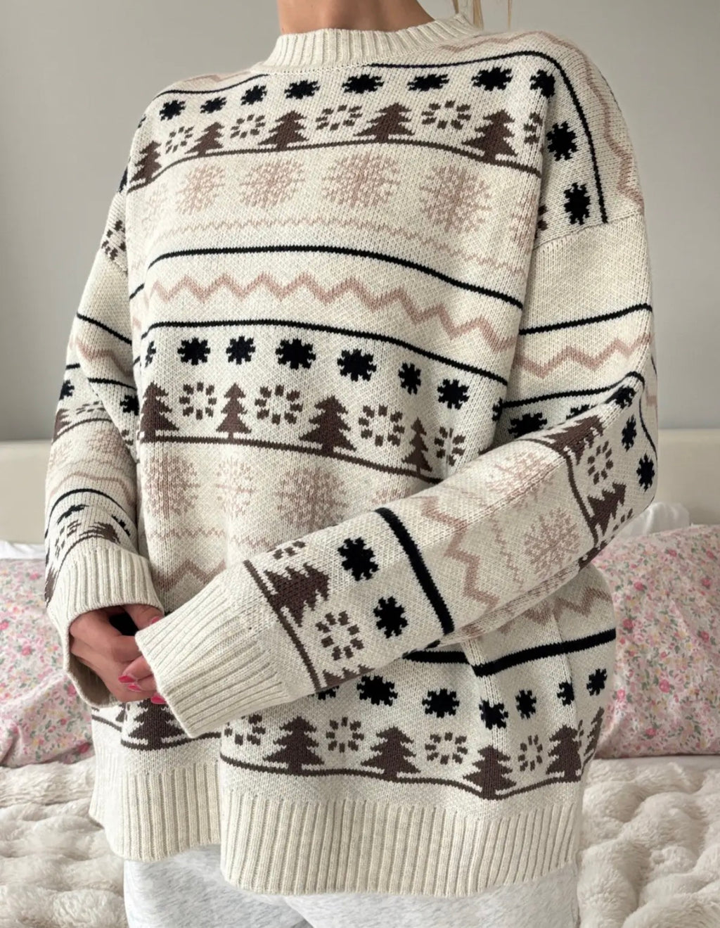 Moose Track Sweater
