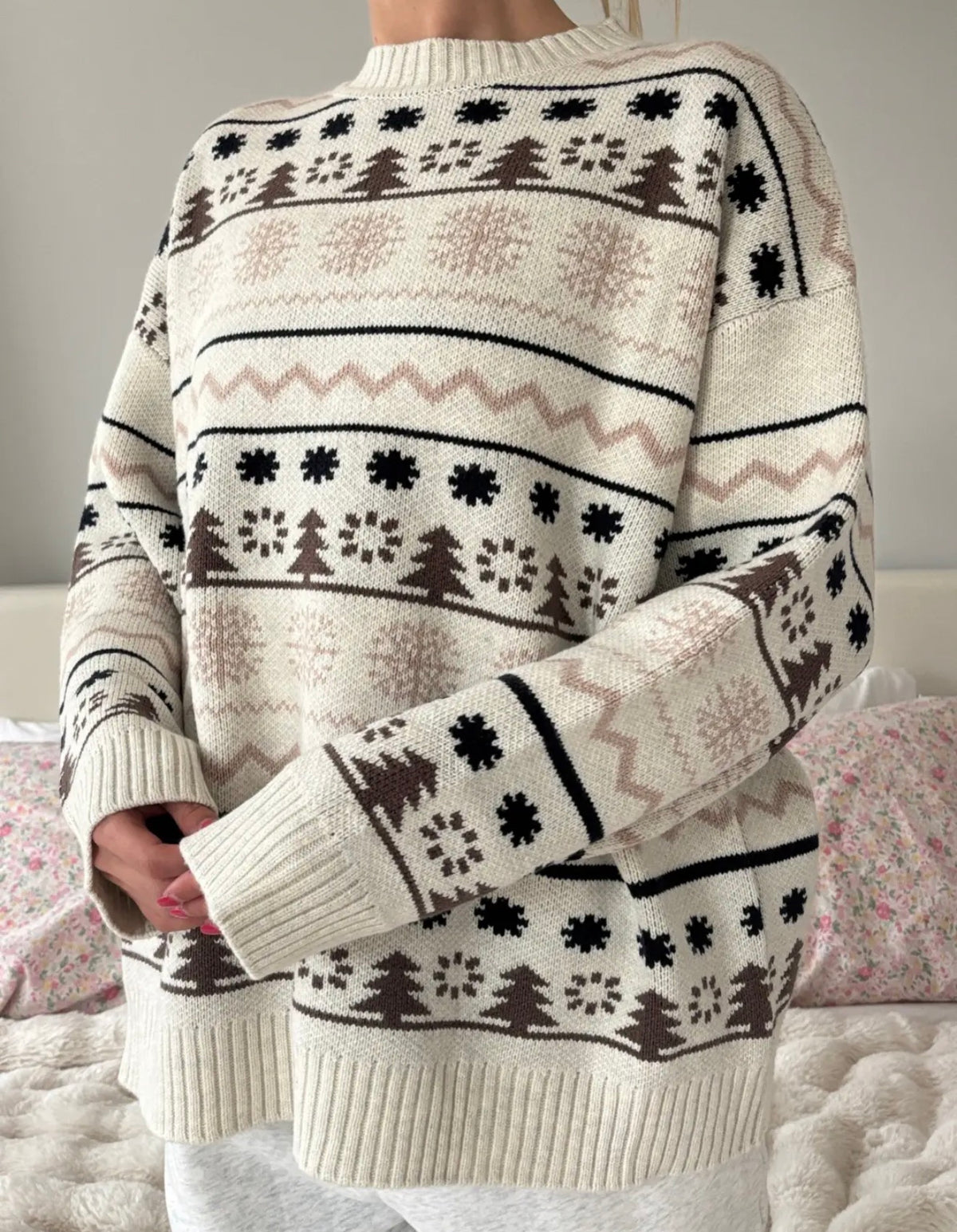 Moose Track Sweater