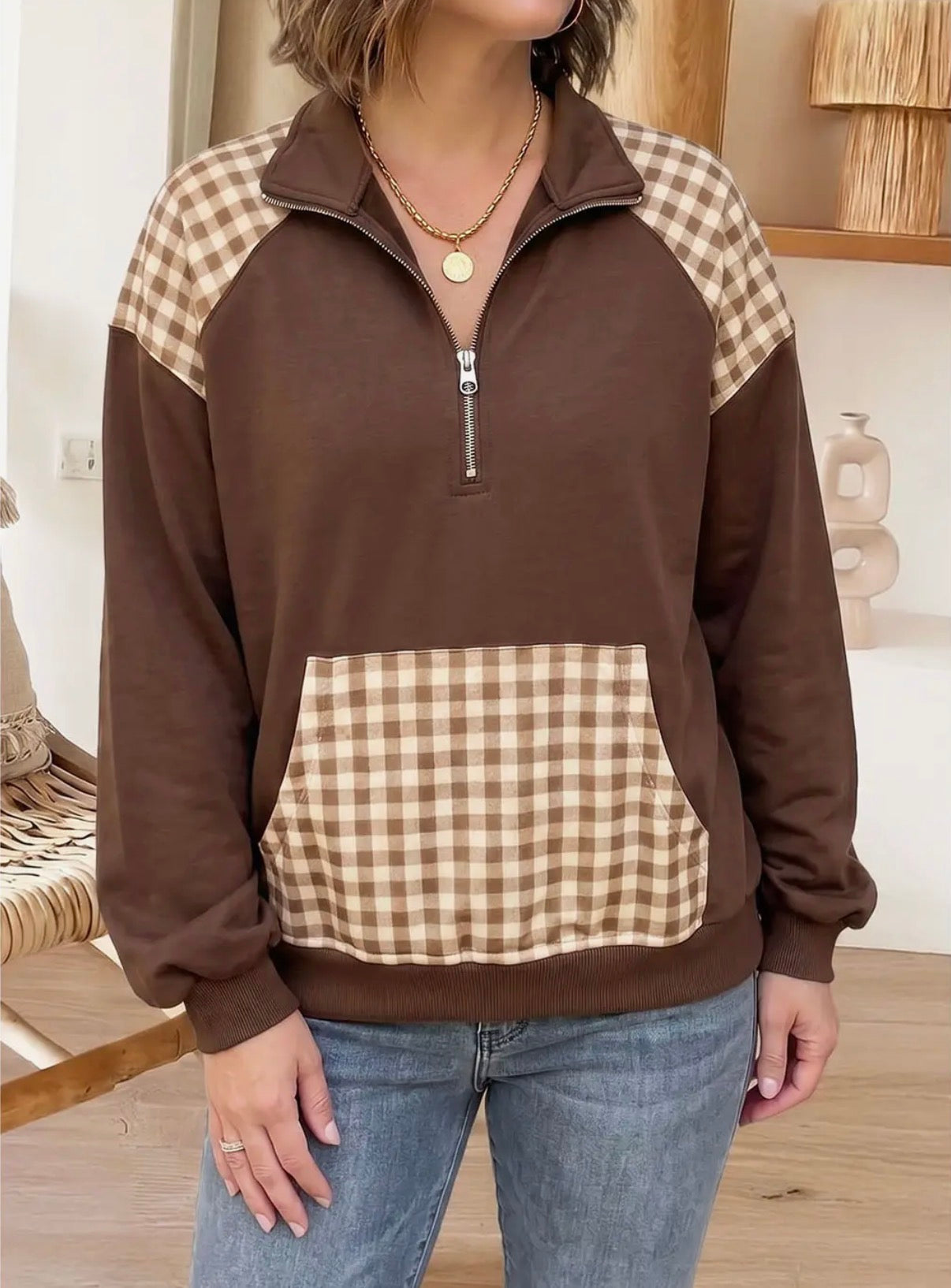 Harvest Quarter Zip Crew