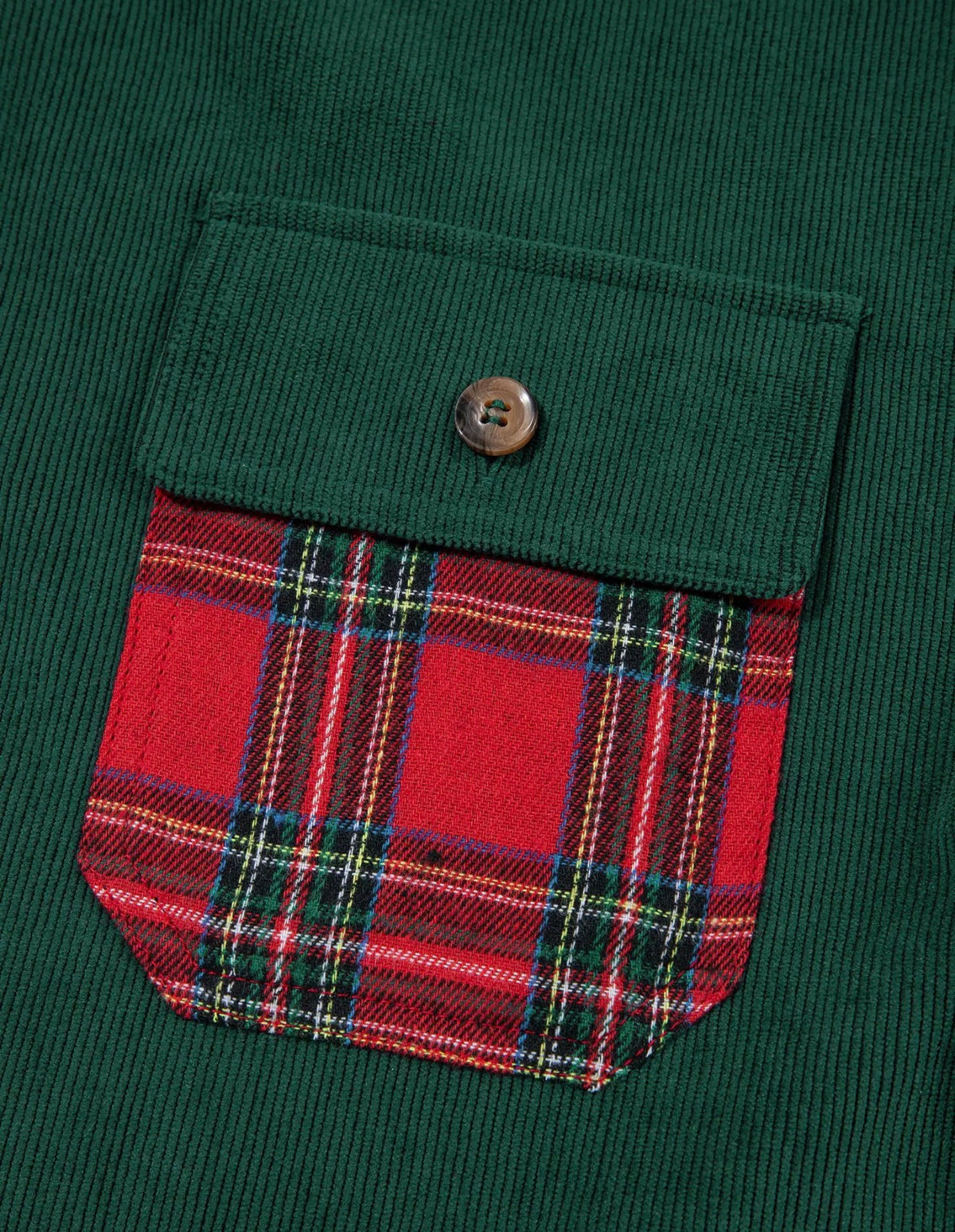 Merry Plaid Top
