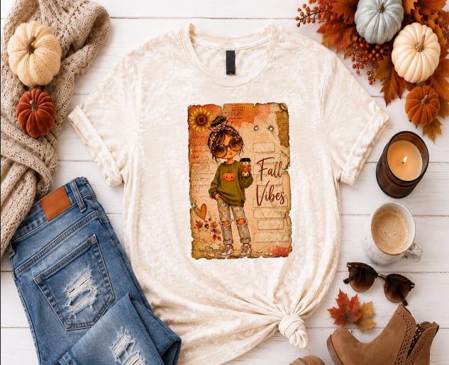Cutie Tee Fall Vibes