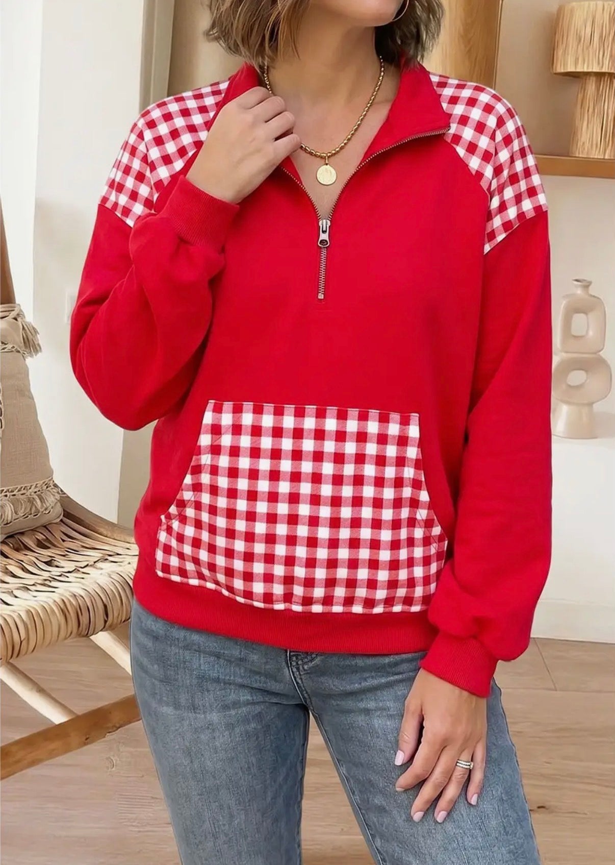 Harvest Quarter Zip Crew