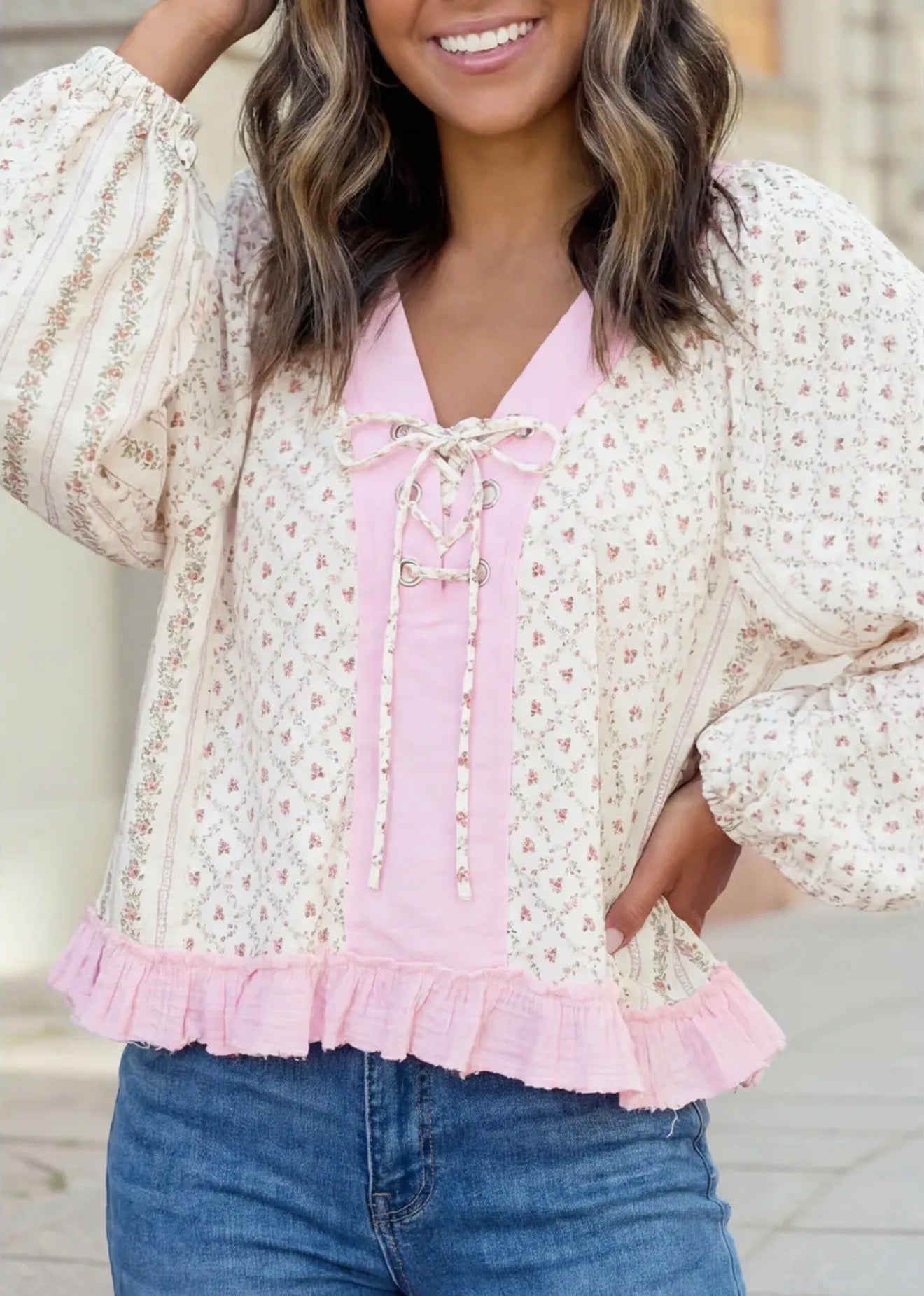 Lace Me Up Top
