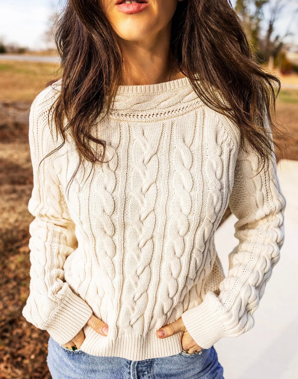 Drop Off Sweater