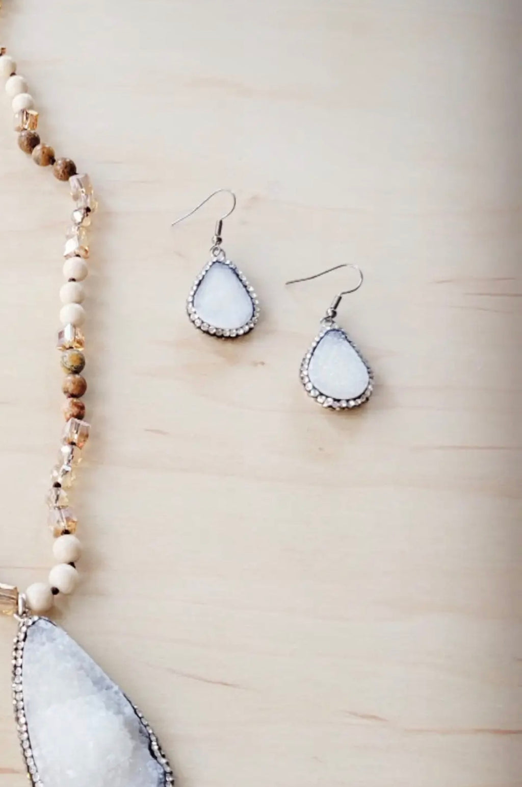 The Druzy Earring