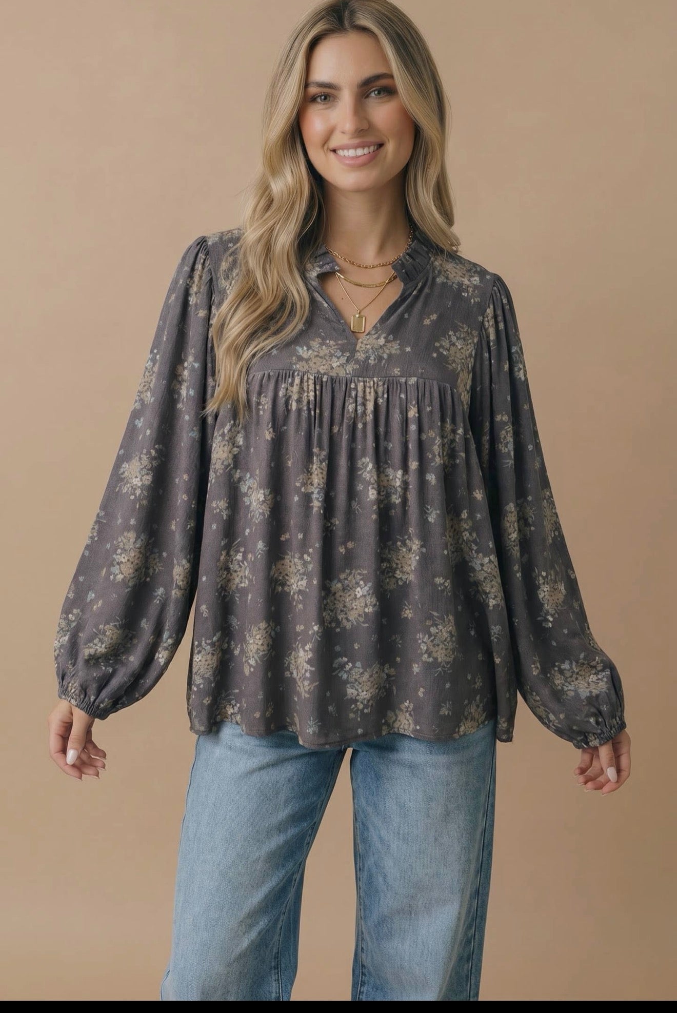 Frilled Grace Top
