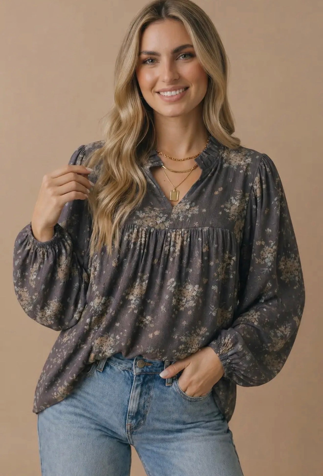 Frilled Grace Top