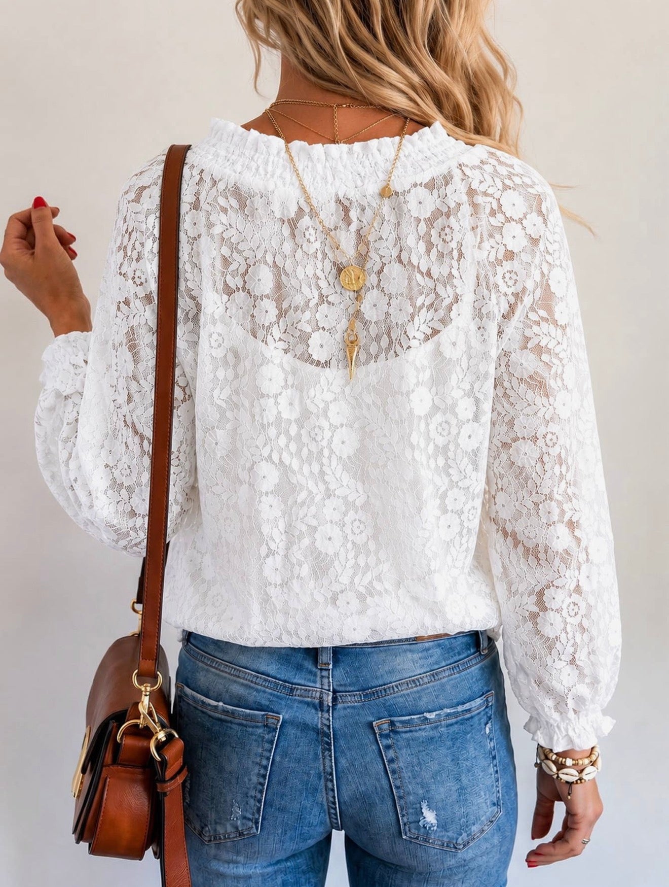 Hidden Lace Top