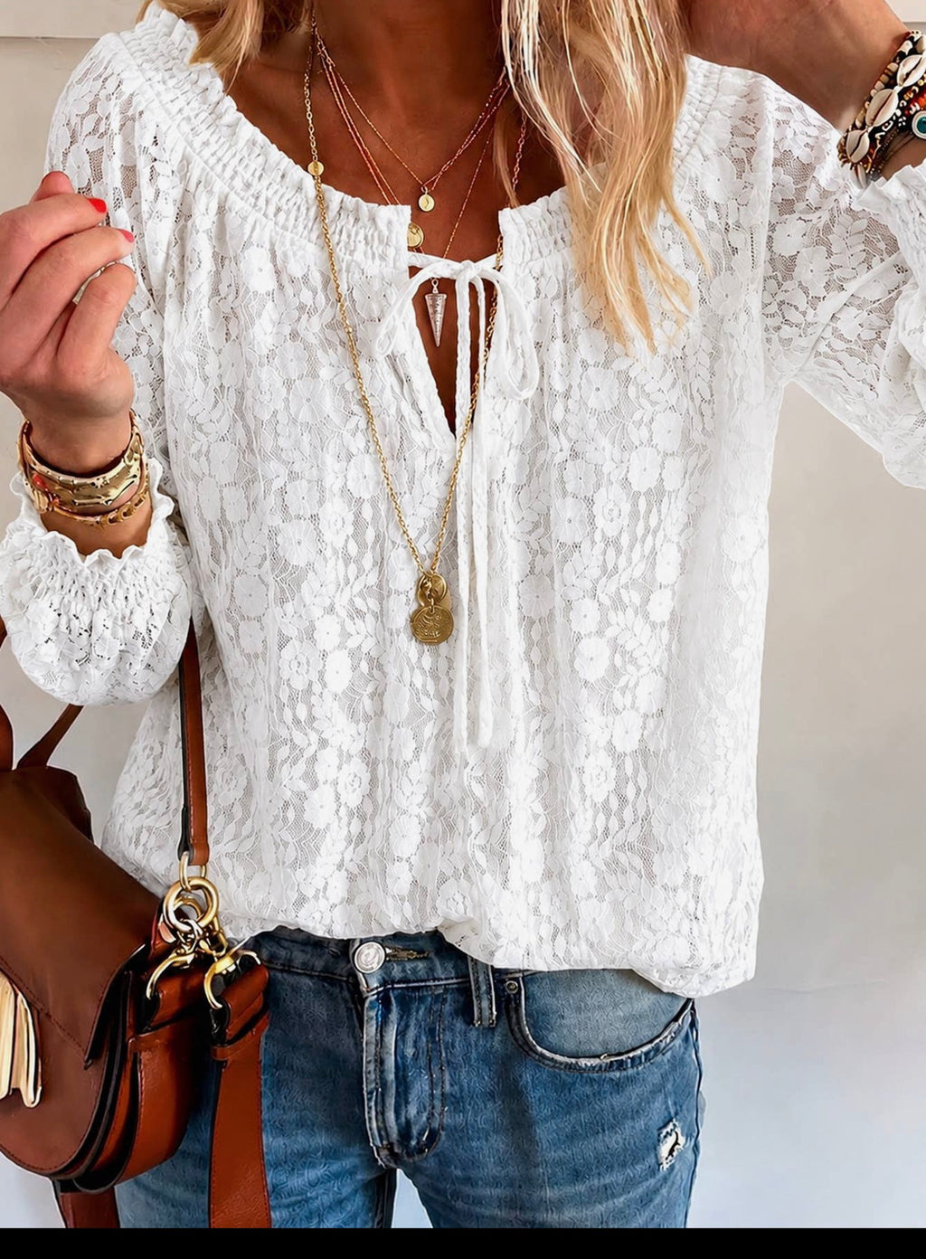 Hidden Lace Top