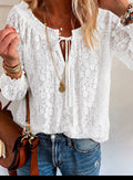 Hidden Lace Top