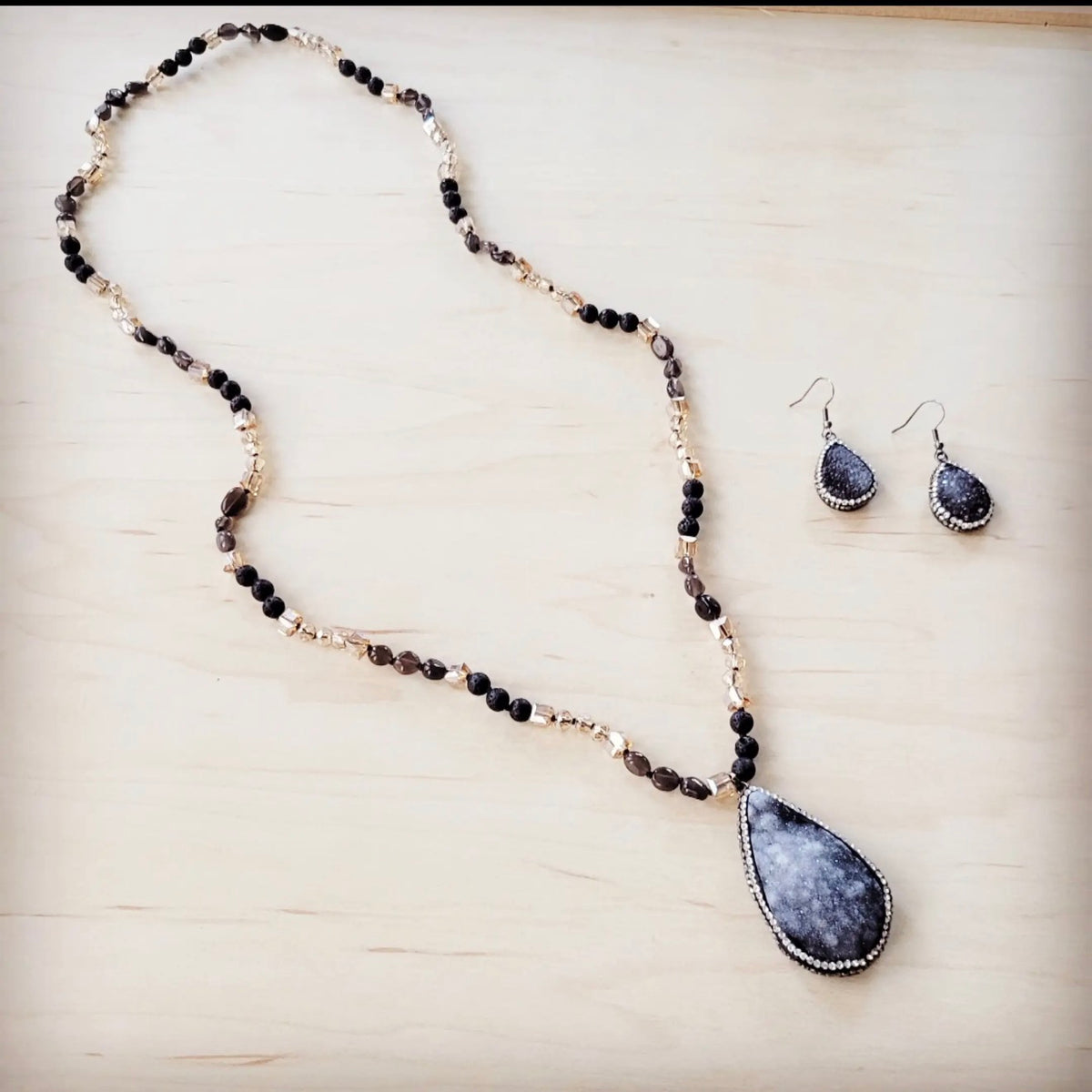 The Druzy Earring