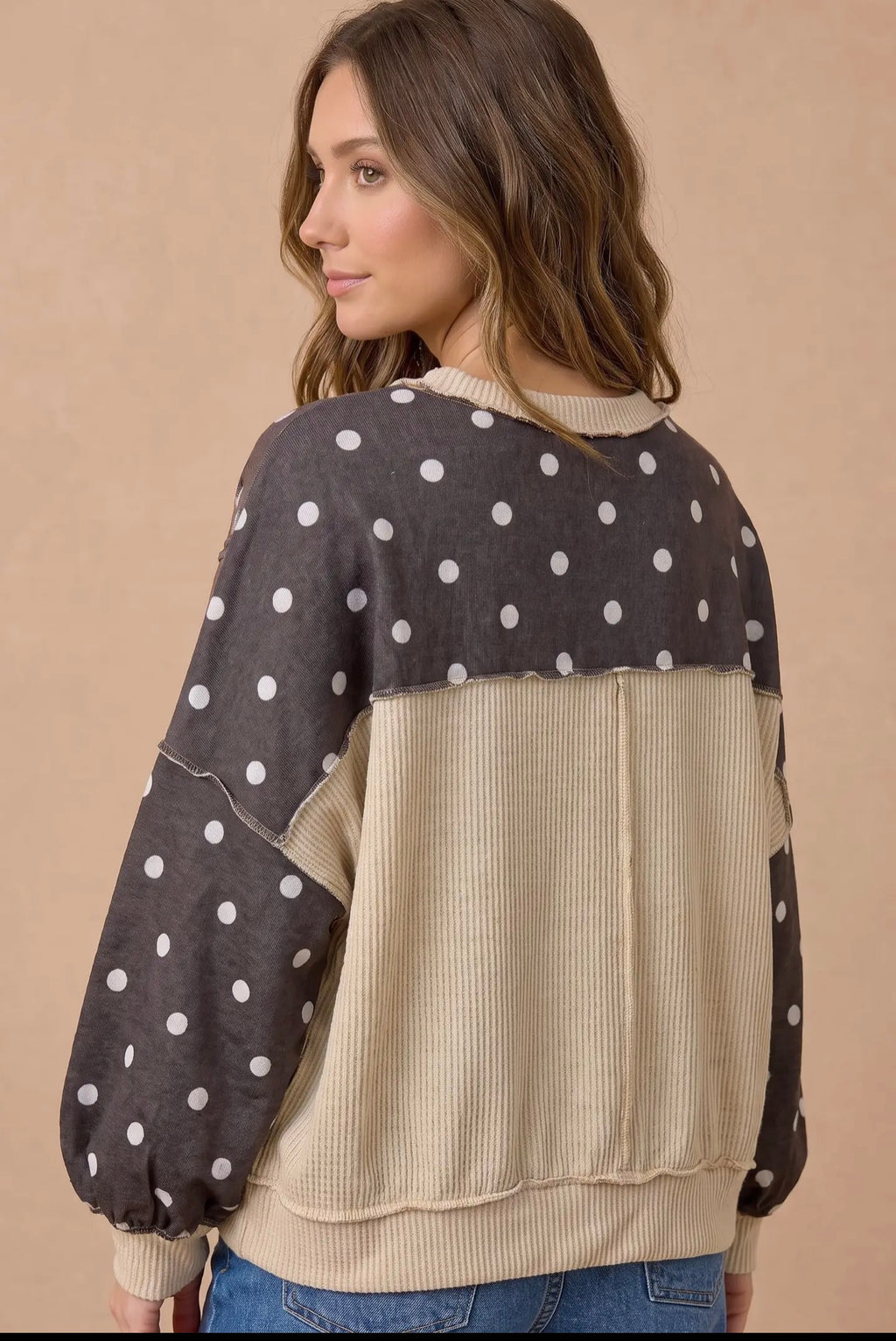 Classic Charm Polka Dot Crew