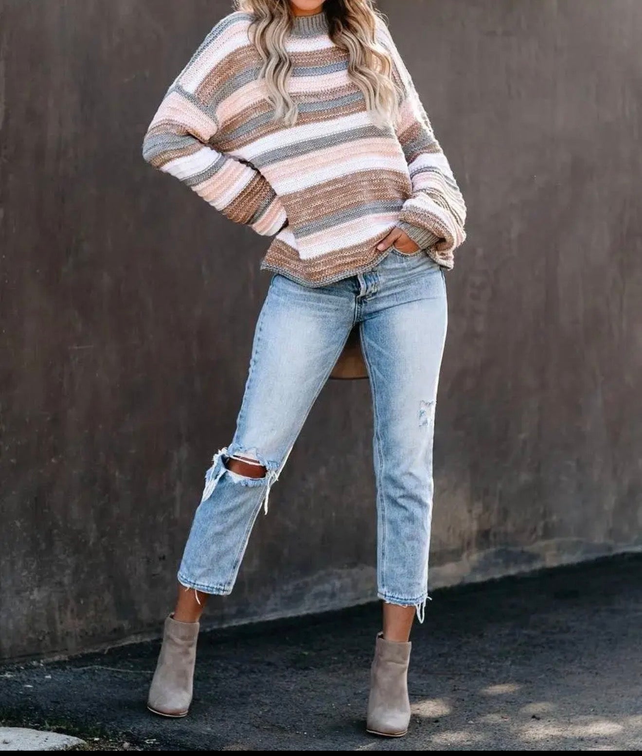 Blushing Canyon Sweater