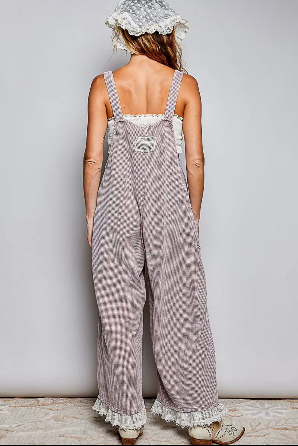 Cotton Lace Overall