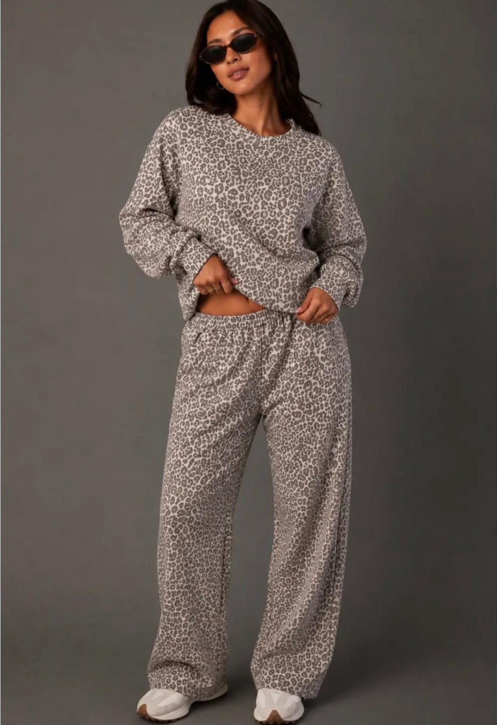 Wild Side Leopard Crewneck