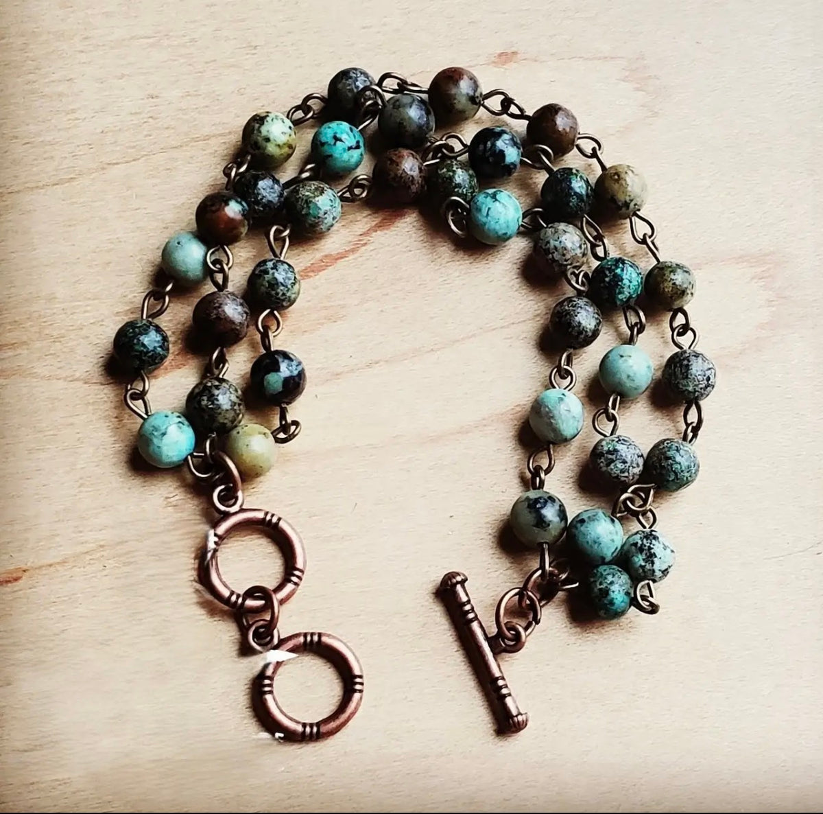 Desert Sage Beaded Bracelet