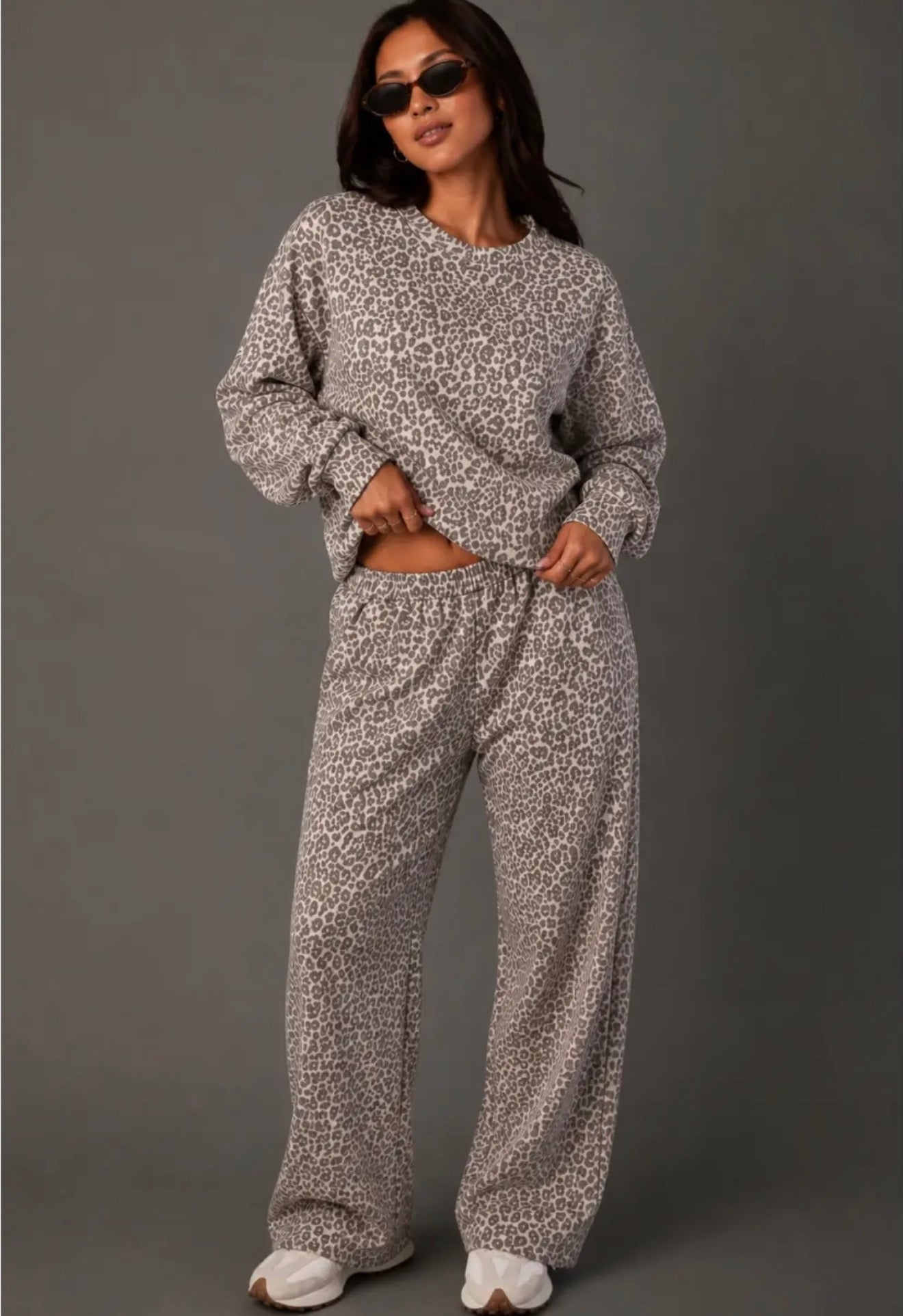 Wild Side Leopard Sweats