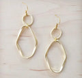 Oval Hoop Earring