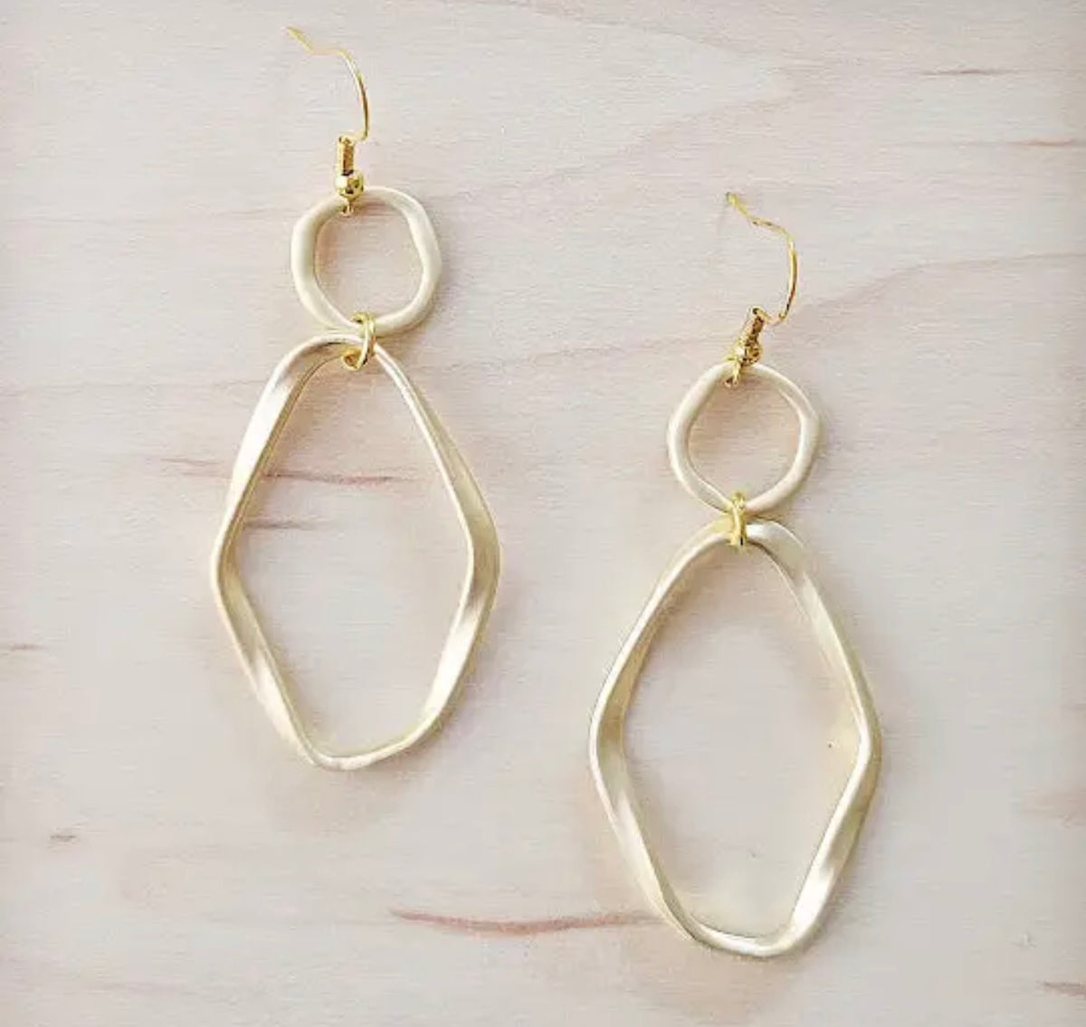 Oval Hoop Earring