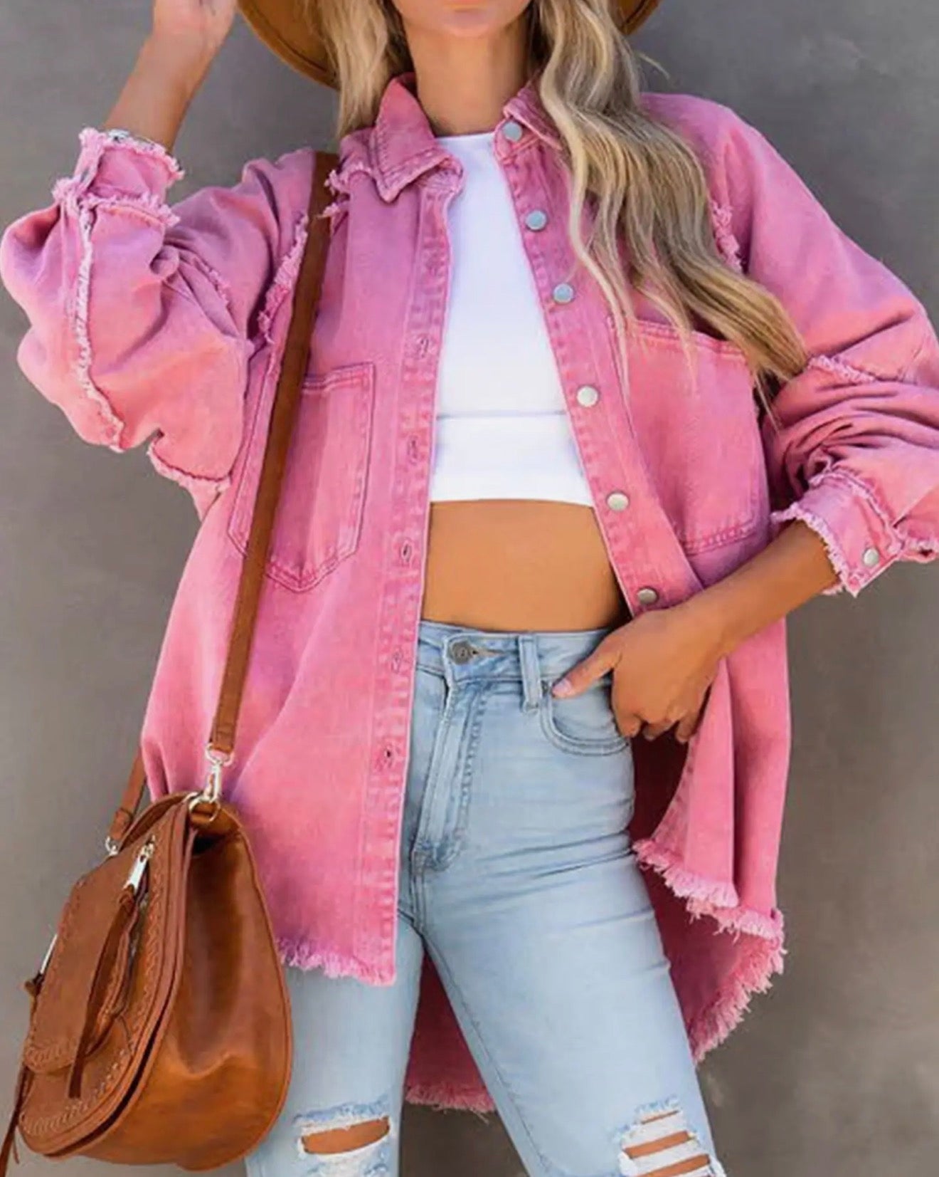 Pretty in Pink Shacket