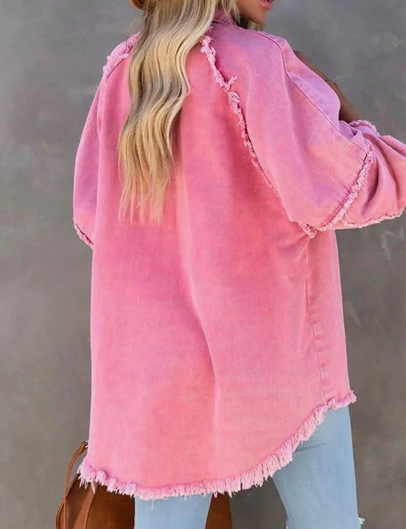 Pretty in Pink Shacket
