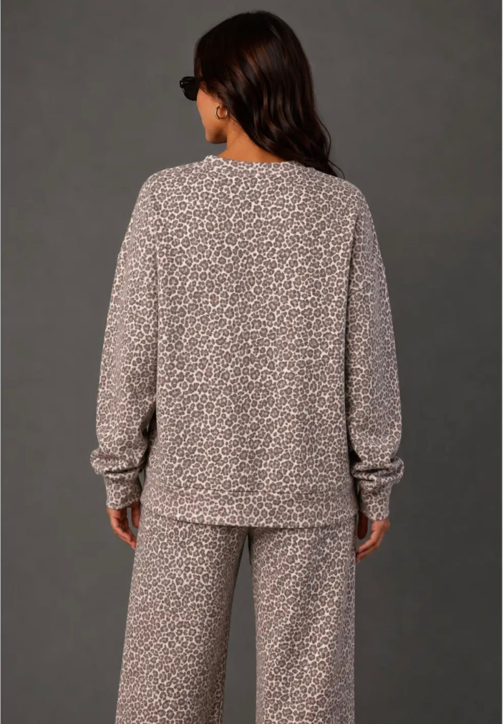 Wild Side Leopard Crewneck