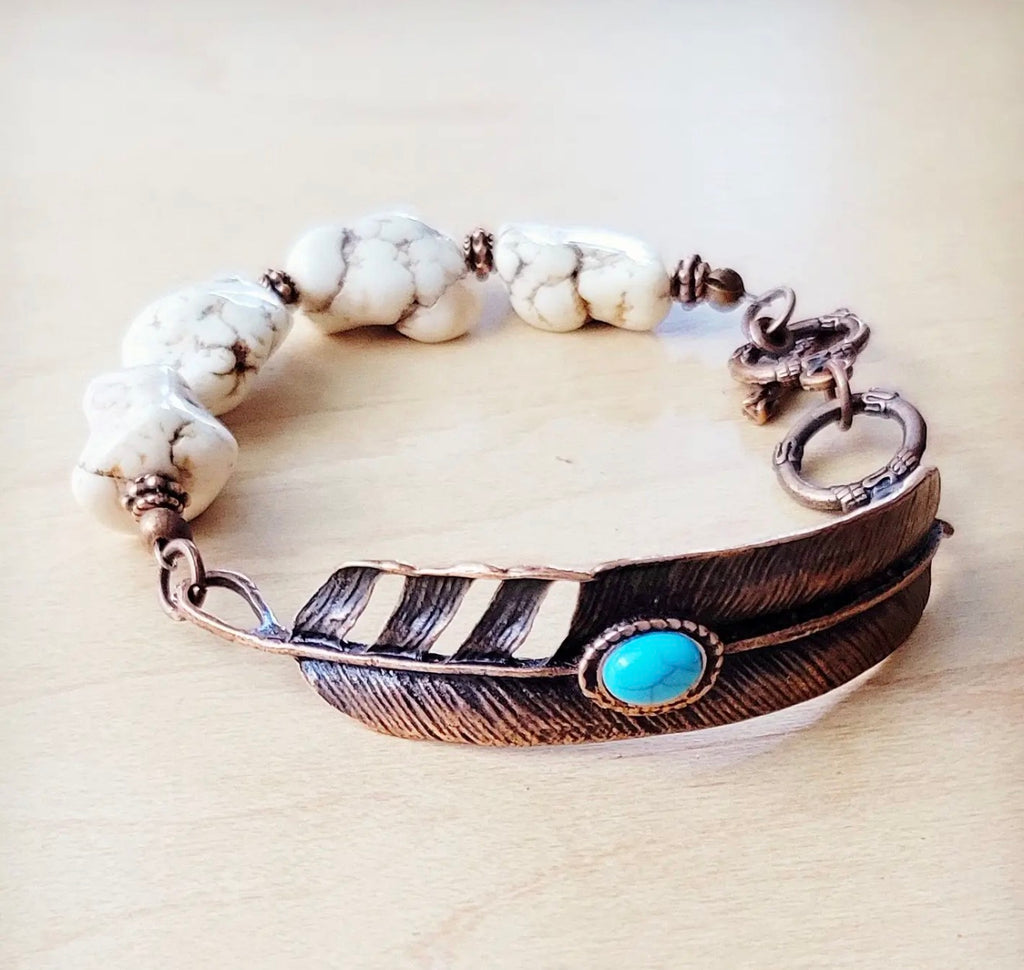Free Spirit Feather Bracelet
