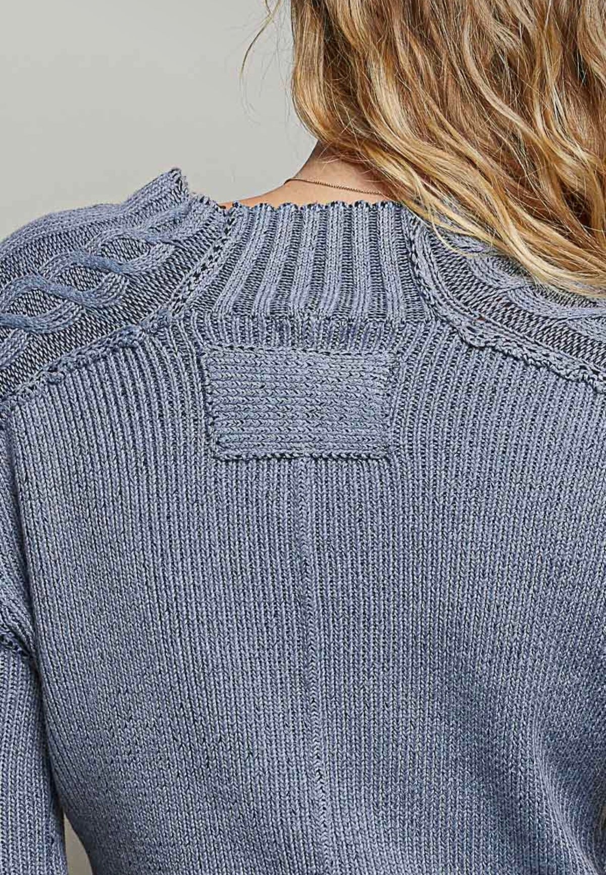 Rib Band Sweater