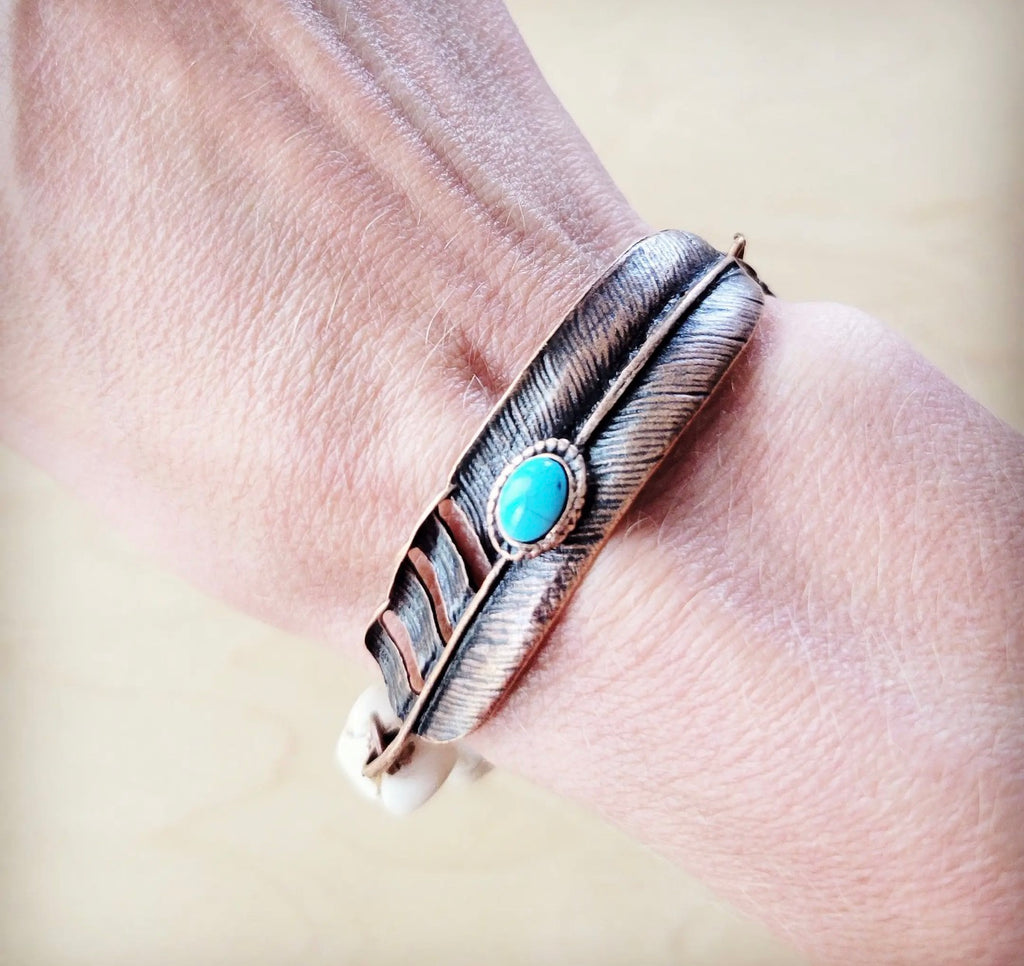 Free Spirit Feather Bracelet