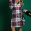 Christmas wrap dress. - Image 3