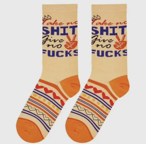 Funny Saying Sock