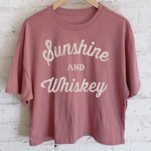 Sunshine long crop Tee