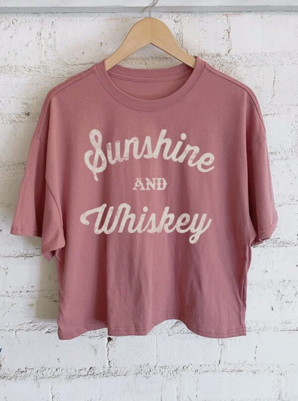 Sunshine long crop Tee