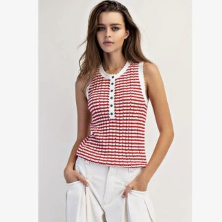 Stripe Tank Top Pointel
Sweater Top