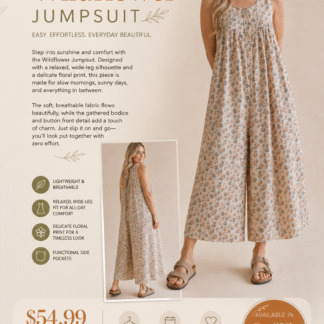 The wildflower jumpsuit